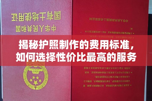 大田揭秘护照制作的费用标准，如何选择性价比最高的服务？